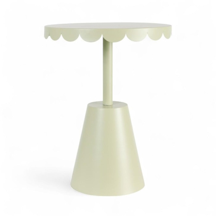 TAVOLINO METALLO CM.35X45 VERDE